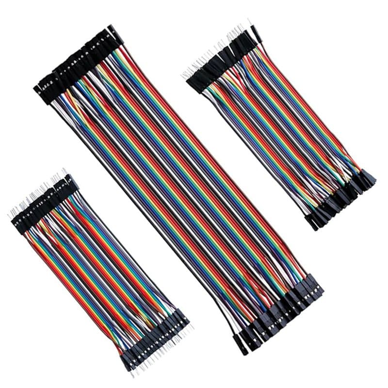 Câble de raccordement 120 broches 40 x 10 cm, 40 x 20 cm, mâle à femelle, mâle à mâle, femelle à femelle, pont de câble 28 AWG p