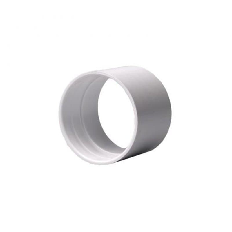 Vaculine 1 raccord de tuyau en PVC pour aspirateur central, blanc, 50,8 mm