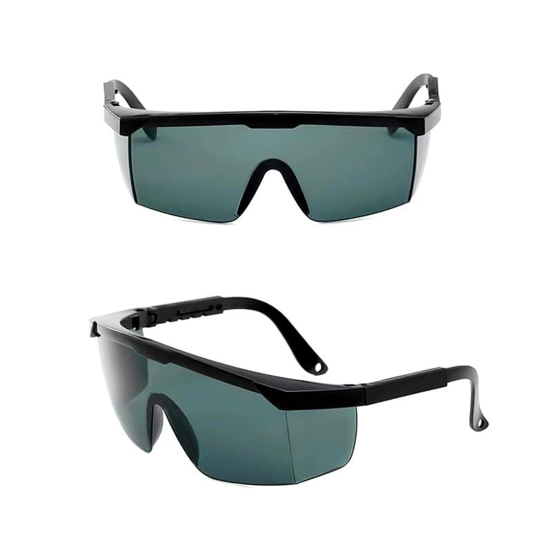 DAZZLUXE Lot de 2 Lunettes de Protection Laser de Sécurité, Protection Contre les Poils, Infrarouge, UV et Lumière - Sécurité de