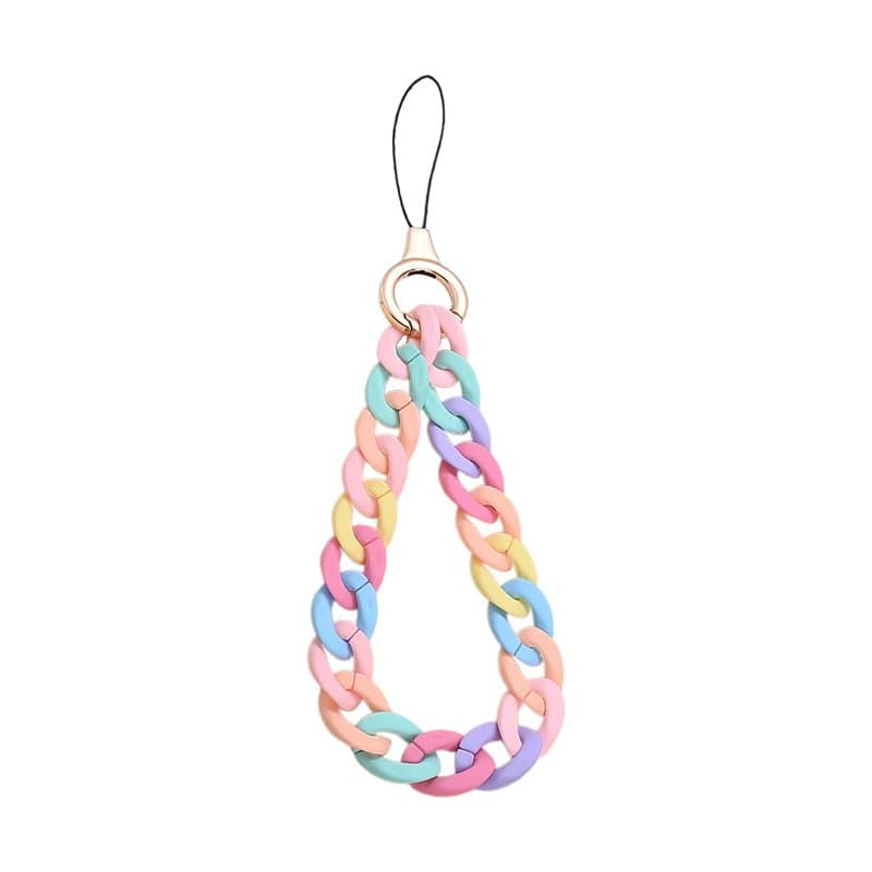 DAZZLUXE 1 chaîne colorée en Acrylique pour téléphone Portable, chaîne de téléphone Portable, Pendentif de téléphone Portable, P