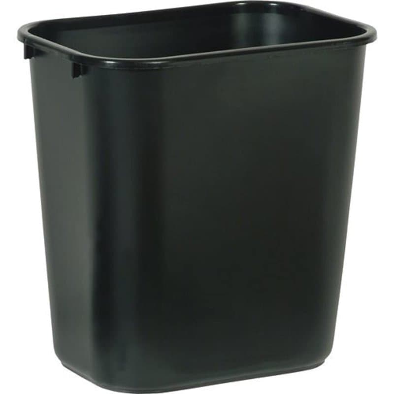 Rubbermaid Commercial Products FG295600BLA Corbeille à Papier 26,6 l Noir