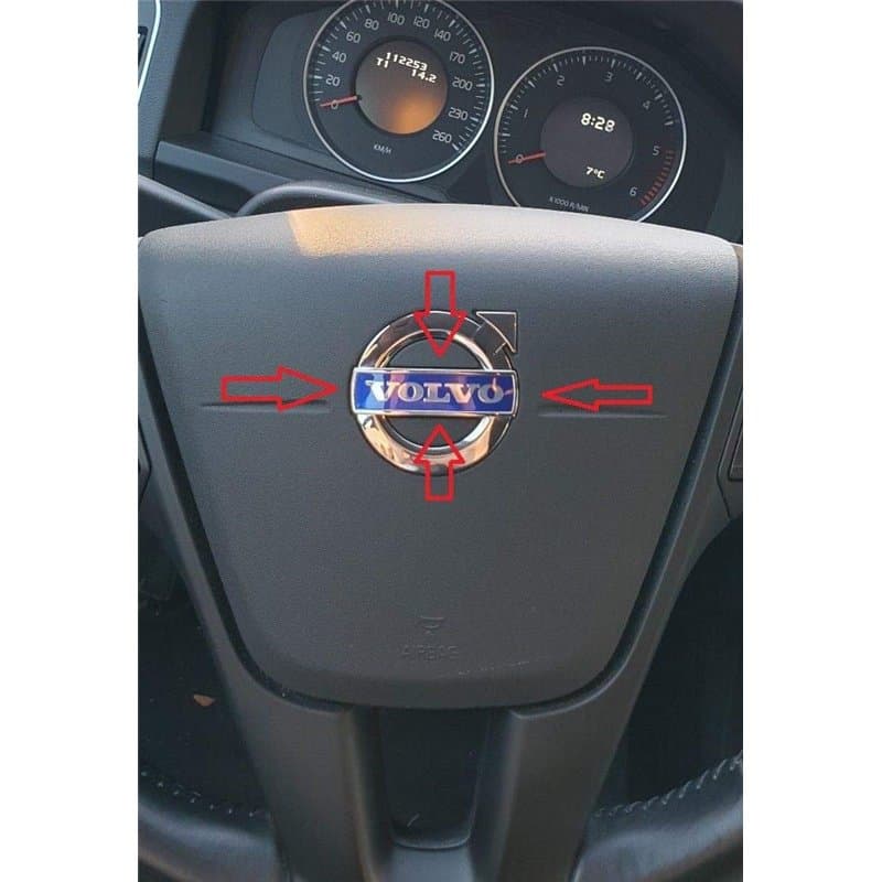 Logo Volvo d'origine pour volant, logo Airbag V40 S60 V60 XC60 V70 XC70 S80