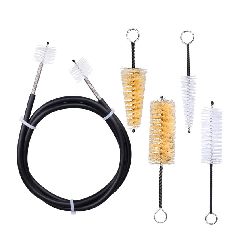 Trompette Enfants,Trompette,Trompette Enfant,Trompette Tracteur Pour Trompett,5 Brosses De Nettoyage Nettoyage Spirale