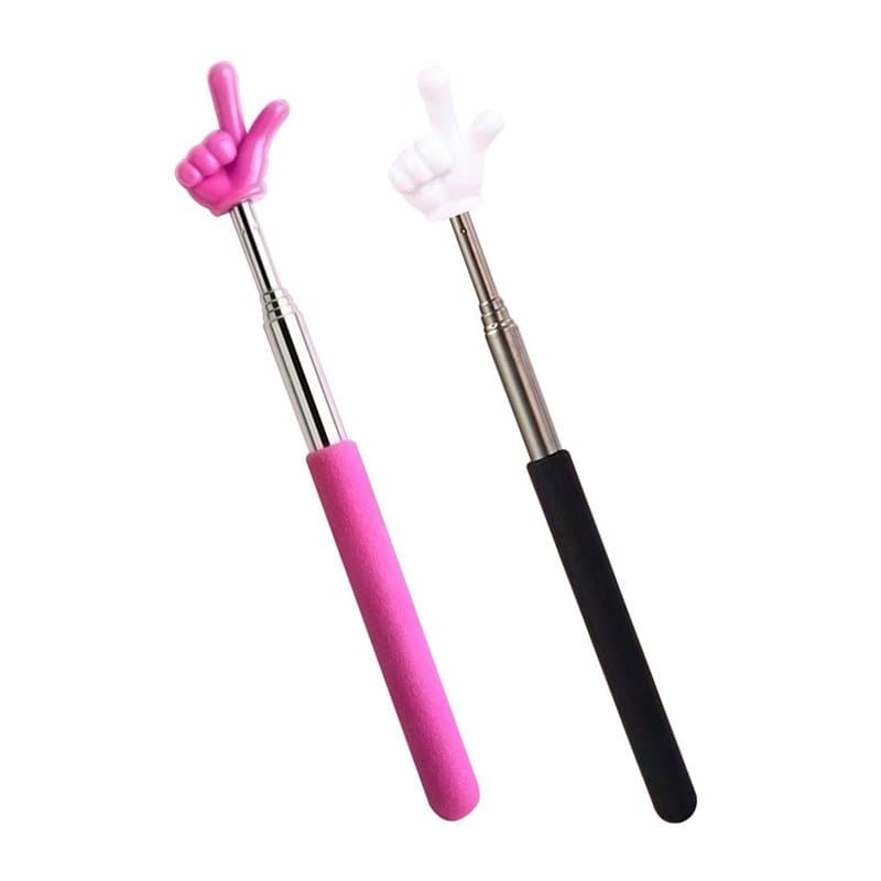 2 Pièces Bâton De Lecture De Doigt Télescopique, Bâton De Pointeur, Pointeur Télescopique, Pointeur De Doigt, Bâton De Pointage,