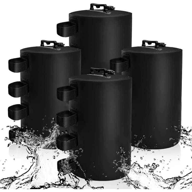 Paquet de 4 Poids de Water Bag Gazebo, Poids Lourd, qualité Industrielle, Poids Lourd, Poids pour Les Jambes, Poids pour Jambes,