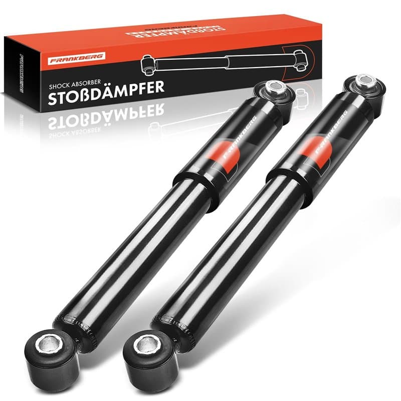 Frankberg 2x Amortisseur à gaz Pression du gaz Essieu Arrière Compatibles avec Combo 1.3L-1.7L 2001-2012 Corsa C 1.2L-1.7L 2000-