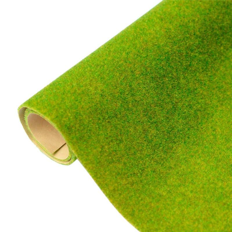 PUCHA Pelouse synthétique Artificielle de Fausse Herbe, Tapis de Gazon Artificiel décoratif Prairie Miniature de Jardin de Const