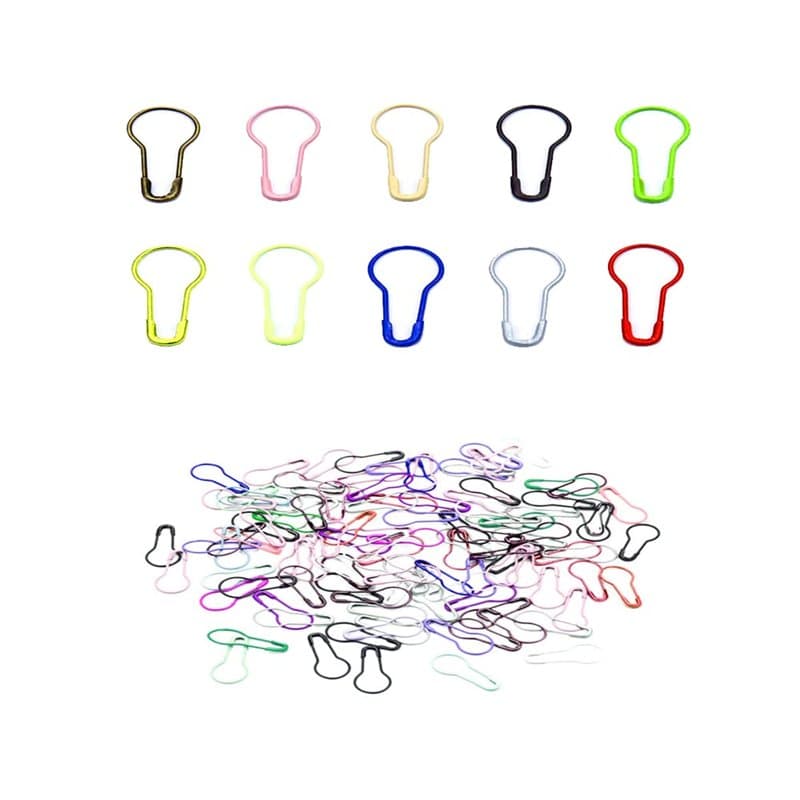 Épingles De Sûreté, 50 Pcs Gourde Épingles, Epingle Nourrice Métal, Sécurité Pins, Epingle Nourrice, pour Travaux de Couture et