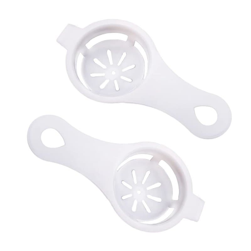 Séparateur de Jaunes D'oeuf, 2 Pcs Separateur Jaune Oeuf, Séparateur de Protéines, Separe Jaune D'oeuf, Séparateur D'œufs Blancs