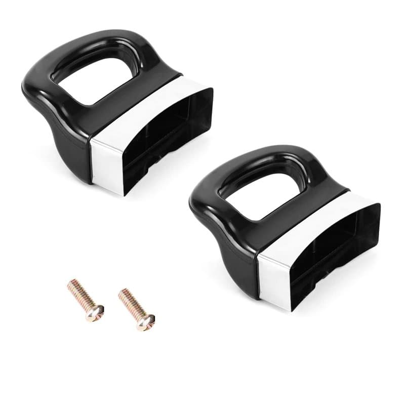 Wilsonzin 2 Pcs Poignée pour Autocuiseur Poignée de Support Latérale pour Autocuiseur Poignées en Bakélite Noires de Remplacemen