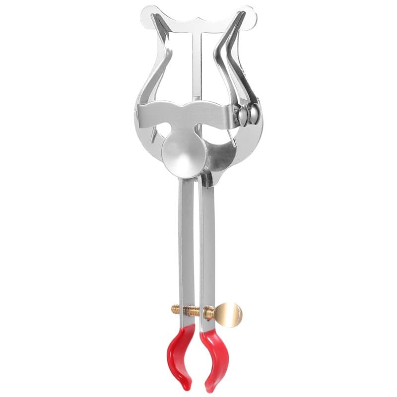 Generic Fourche de marche pour trompette, trombone, cor de forêt, support de partition, petite lyre, pince pour cahier de partit