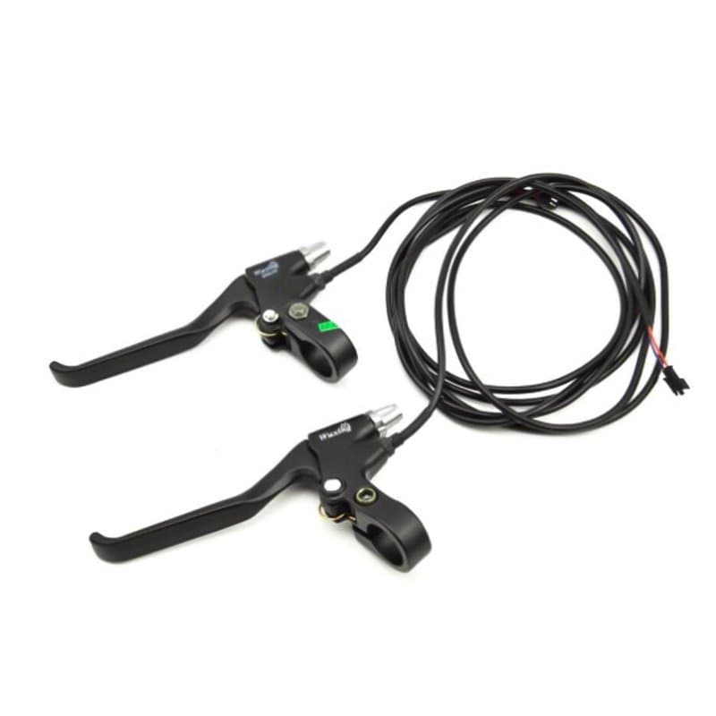 MAGT Leviers de frein vélo- 1 Paire Levier De Frein De Vélo Universel, Rechange De Levier De Frein Électrique À 2 Fils, pour Vél