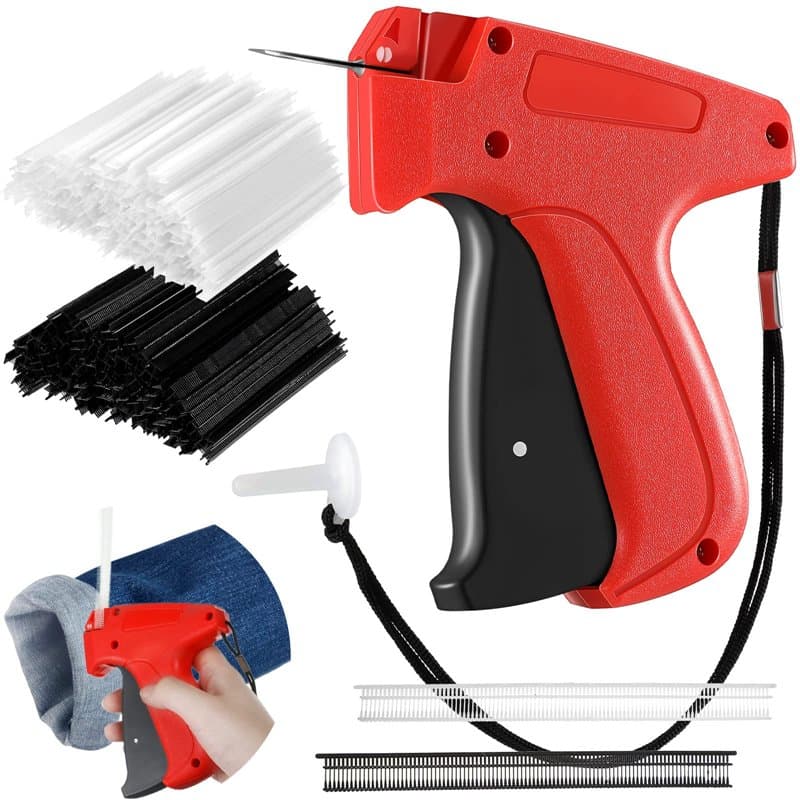2001 pièces pistolet d'étiquetage pour vêtements, kit de fixation d'étiquettes de prix standard avec 2000 pièces d'éléments de f