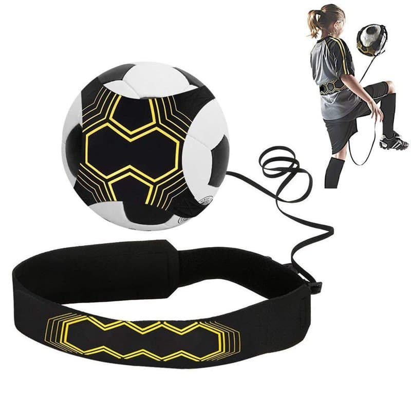 Football Kick Entraîneur Solo Entraînement - Football Entrainement Ballon Cadeau de Foot Enfant, Formation Ceinture Réglable, En