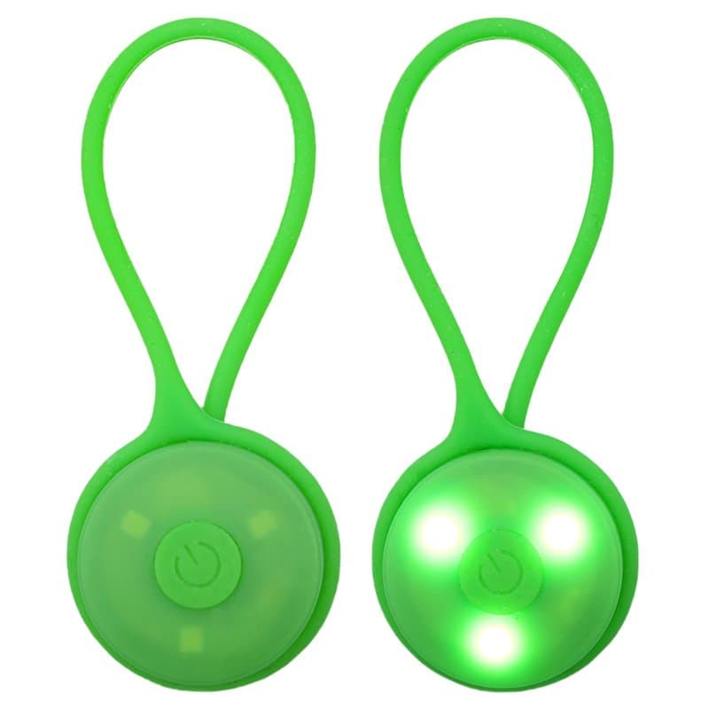 2 Pièces Clignotant Cartable,Pendentif Réfléchissant Réflecteurs de Lumière de Sécurité,Lumière de Course pour Cartable,éclairag