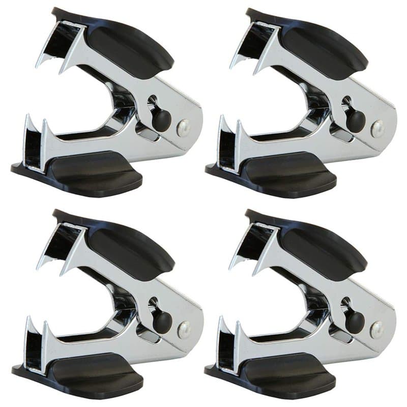 Mirrwin Rapid Agrafeuse Noir l'ôte agrafes Staple Remover Dégrafeur Agrafeuse manuelle Noir Disponible Pince agrafeuse Noir Extr