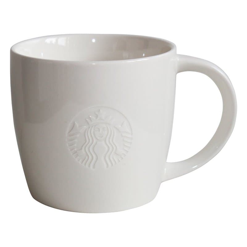 Starbucks Collectors Grande Céramique Tasse à café, Blanc, 473 ml