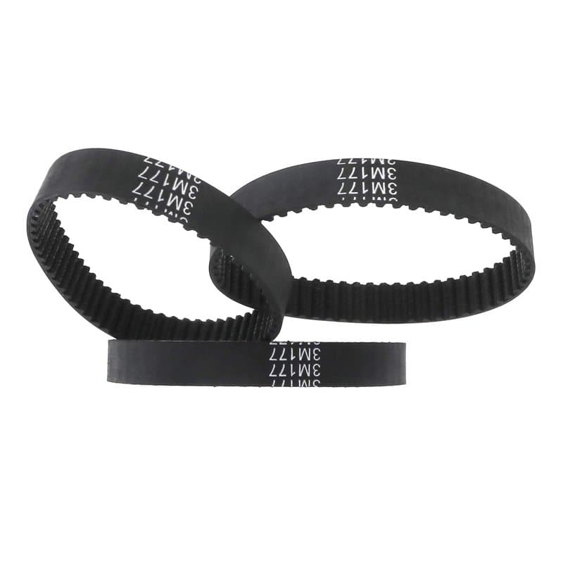 Create idea 3X Courroie Crantée de Raboteuse pour Black et Decker KW715 KW713 BD713 177-3M