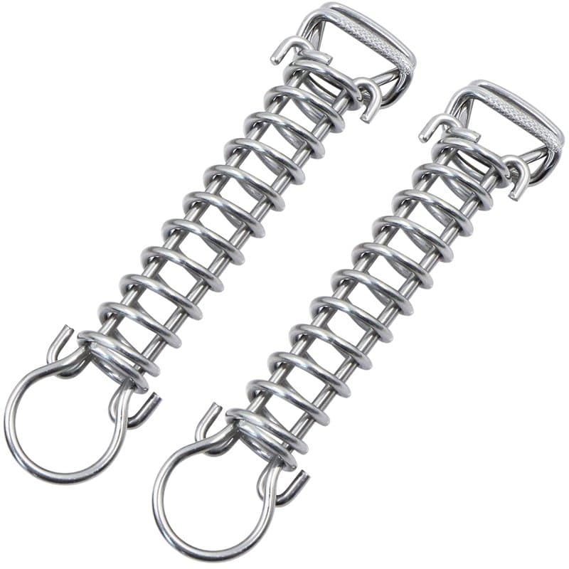 Ressort de tension Ressort de traction avec double crochet - Accessoires de fixation, Voiles d'ombrage, Ressort en acier pour te