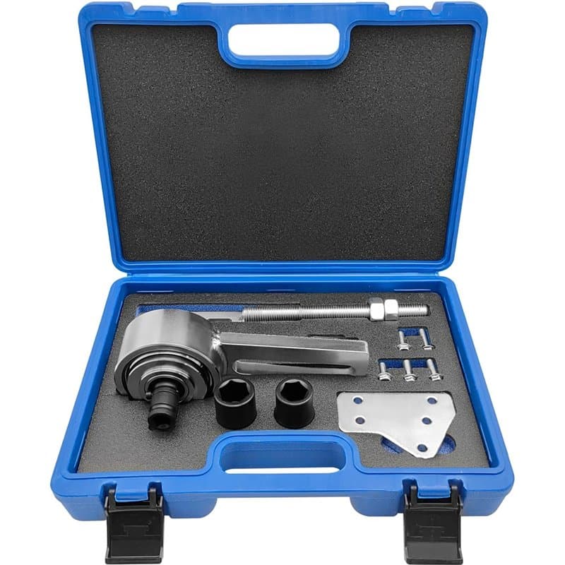 ZKTOOL Outil de Dépose de Poulie de Courroie de Vilebrequin de Moteur, Compatible avec Ford 1.0T ECOBOOST, Outil de Réglage de P