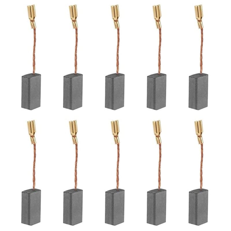 UYUYong 10PCS Balais de Charbon Brosse à Char-bon Moteur Outil électrique Universel Charbon pour Moteur électrique S1M-FF03-100A