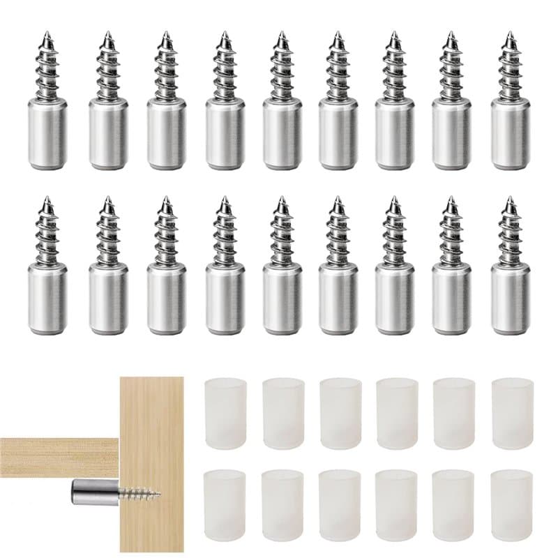 36Pcs Taquet Etagere, Consoles pour étagères, Chevilles de Support Etagere Murale, Support d'Étagère Étagère Broches Cheville Su