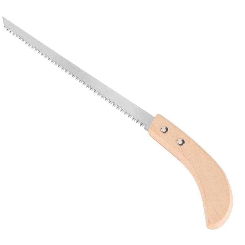 Jeffergarden Scie à Elaguer Portable Scie d'élagage Manuelle Scie à Élaguer Étroite Lame Manuelle Petite Dent Toit 325mm Lame Tr