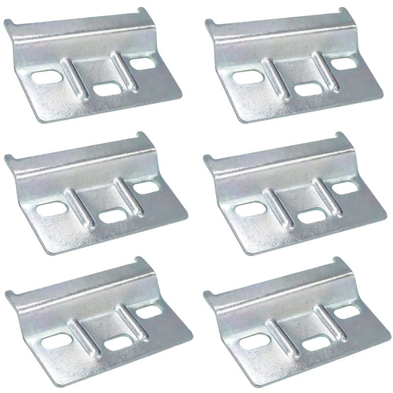 GIAK Rail de Suspension Fixation Plaque Support placards Meubles 6 PCS Rail de Suspension pour Meuble 60mm placard de cuisine pl