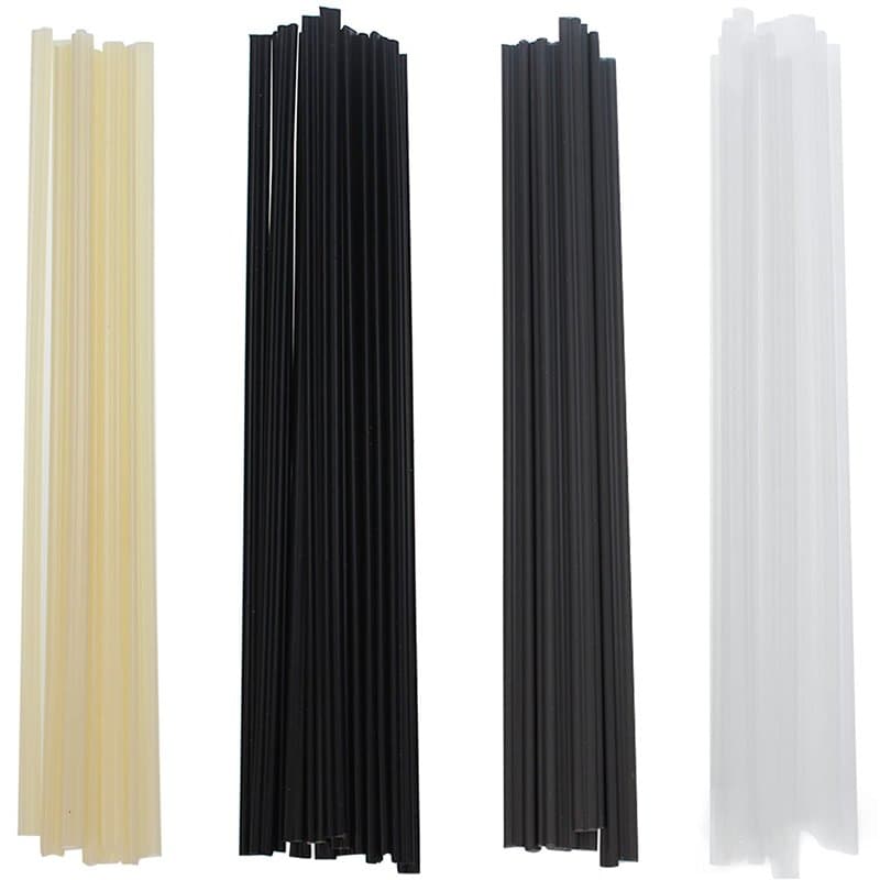 Tiges de Soudage Plastique 50 PCS 200mm Soudage Sticks Plastique Baguettes de Soudure PVC ABS PP PE Fils à souder de Soudure pou