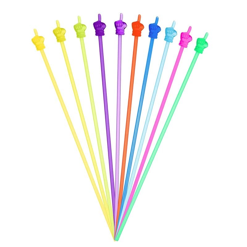 10Pcs Mini Main Pointeurs,Présentation Doigt Pointeur,Enseignement Pointeur Bâton,Hand Pointers Pour Enseignants Fournitures de