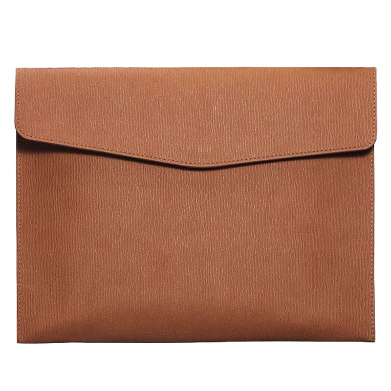 Pu en cuir A4 document Bag porte - documents de bureau porte - documents sac de dossier enveloppe étanche boîte à dossier avec b