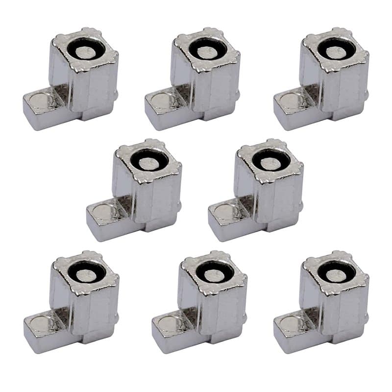 4 Pairs Left Right Slider Buckle Metal Lock Latch Bracket Controller Replacement Repair Part Tool Compatible with Switch Joy-Con