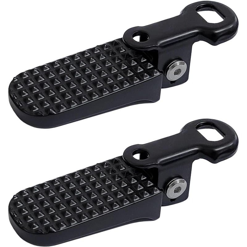 Paire de repose-pieds de vélo en alliage d'aluminium antidérapant pour vélo de montagne, vélo BMX, pédales arrière