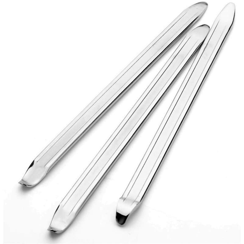 KAHEIGN 3 Pièces Démonte-Pneu, 30cm Démonte-pneus en Acier Au Manganèse Outils De Réparation De Décapant De Pneu De Cuillère pou