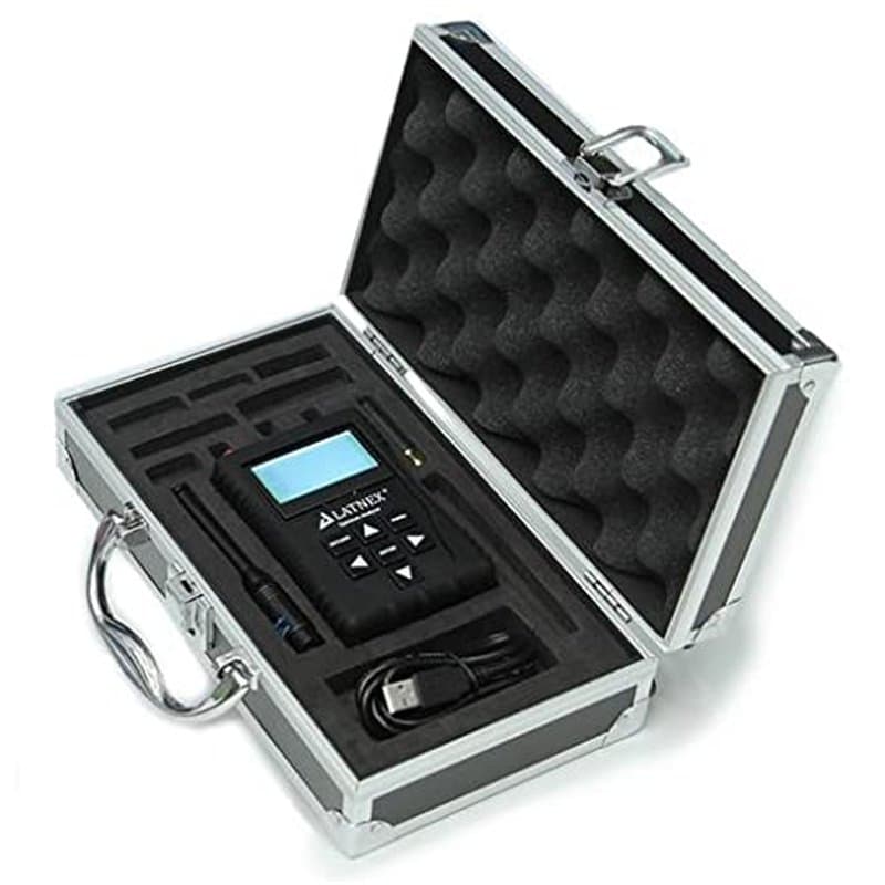 LATNEX SPA-3G Combo Analyseur de spectre RF Explorer – Analyseur portable de fréquence HF et de spectre RF WIFI HAM-Radio-WiFi-N