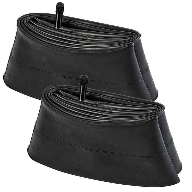 YunSCM 2PCS 64/76-559 épaissies Chambre à air 26x2.5/3.0 AV32mm Valve Compatible 26 Pouces Chambre à air Vélo de Route, VTT, vél