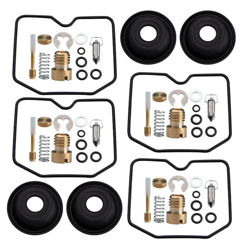 KASturbo Kit de réparation de carburateur avec joint pour Suzuki Bandit GSF 600 GSF600S 1996-2004 4 Set