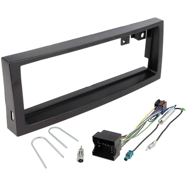 Sound-way - Kit Montage autoradio façade pour Citroen C5 / Peugeot 407 Noir - 1D-C5N
