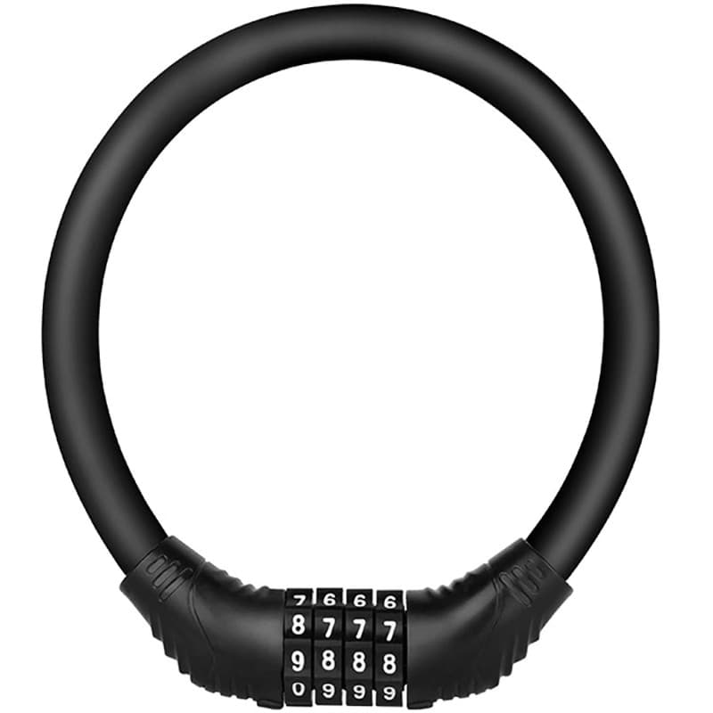 jingming Antivol de vélo, serrure à combinaison de code numéro,Mini portable peut être combiné librement, idéal pour vélo, moto,
