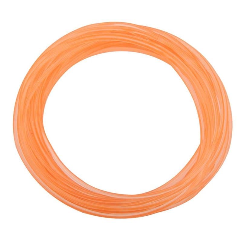 PU Courroie de Transmission Ronde Lisse Haute Performance pour Transmission Orange, 1.00V