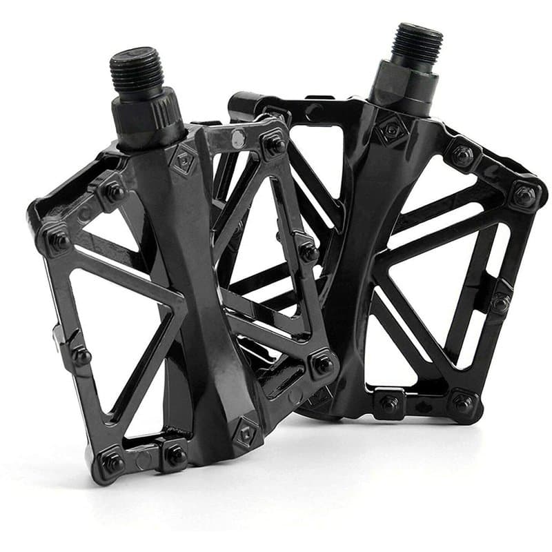 PIQIUQIU Pédale de vélo Pédales de vélo en Aluminium Cyclisme/Montagne de Route VTT/BMX Pédale de vélo avec pédales à Super roul