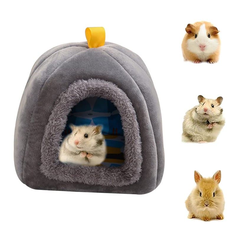 Wuzdy Petit Nid pour Animaux de Compagnie, Lit de Maison pour Hamsters, Cochon d'Inde, Lézard, Chinchilla et Autres Petits Anima