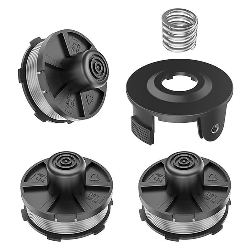 Viilich 3 pcs bobines de fil Bobine de rechange pour coupe-herbe Makita 18V DUR181Z/DUR181RF/DUR181,pour Makita 196146-9,couverc