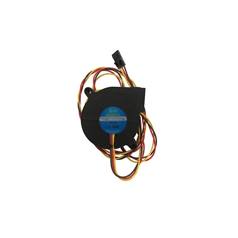 Lot de 2 ventilateurs DC 5 V à 3 fils pour imprimante 3D Prusa i3, MK3, MK3S, MK2/2.5 - longue durée de vie (50 x 50 x 15 mm)
