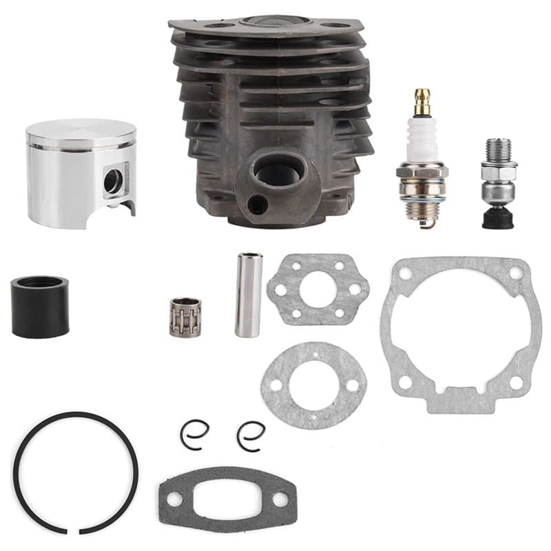 Ensemble de Piston de Cylindre 46MM avec Kit de Joints pour Moteur Nikqil 50,51,55 Rancher Nikasil Kit de Montage pour Moteur à