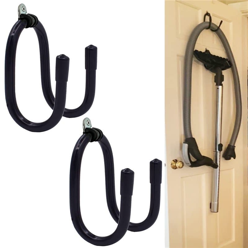 Lot de 2 supports muraux pour tête d'aspirateur, support de rangement pour aspirateur, magasin, garage, aspirateur – Style W