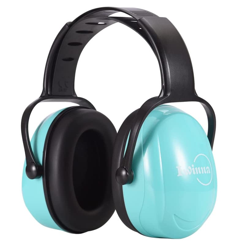 Iwinna Casque Anti Bruit Bebe, Protection Auditive pour Enfants Jusqu'à 16 Ans, Casque Réglable Confortable Prévient les Trouble