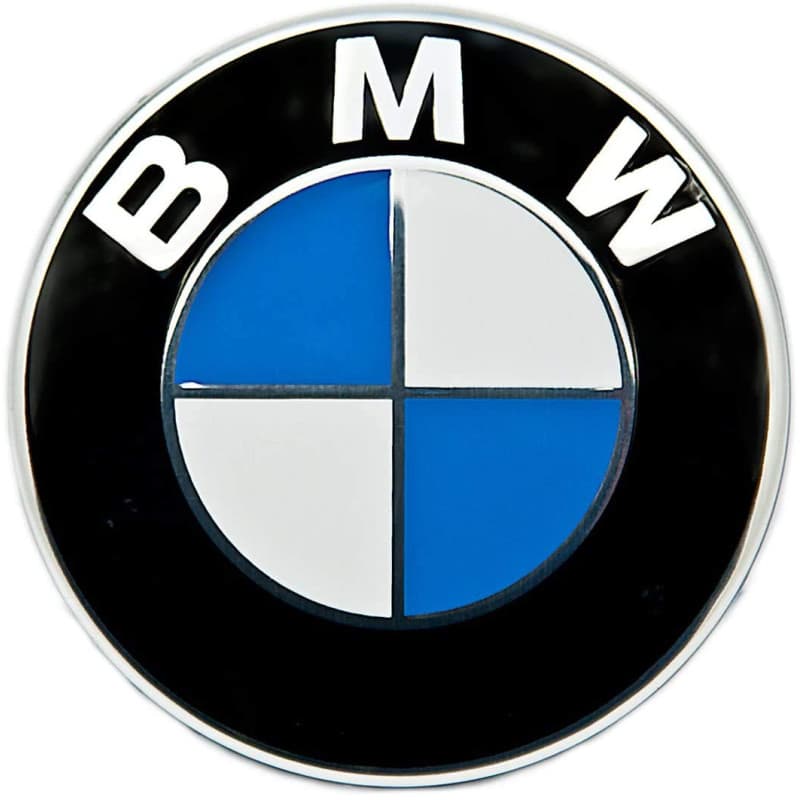 BMW genuino du Centre de roue de 70 mm emblème du culot de l'étiquette engomada (36136758569)