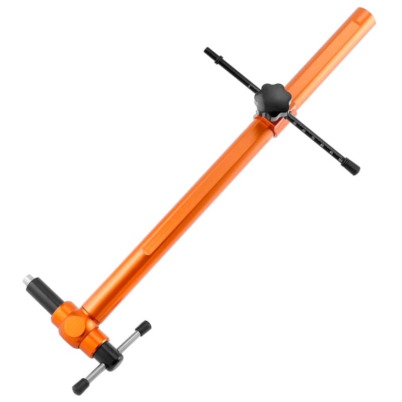 QWORK® Jauge d'alignement pour Patte de dérailleur, Outil de réparation de vélo pour réparer ou Entretenir Les changements de Vi