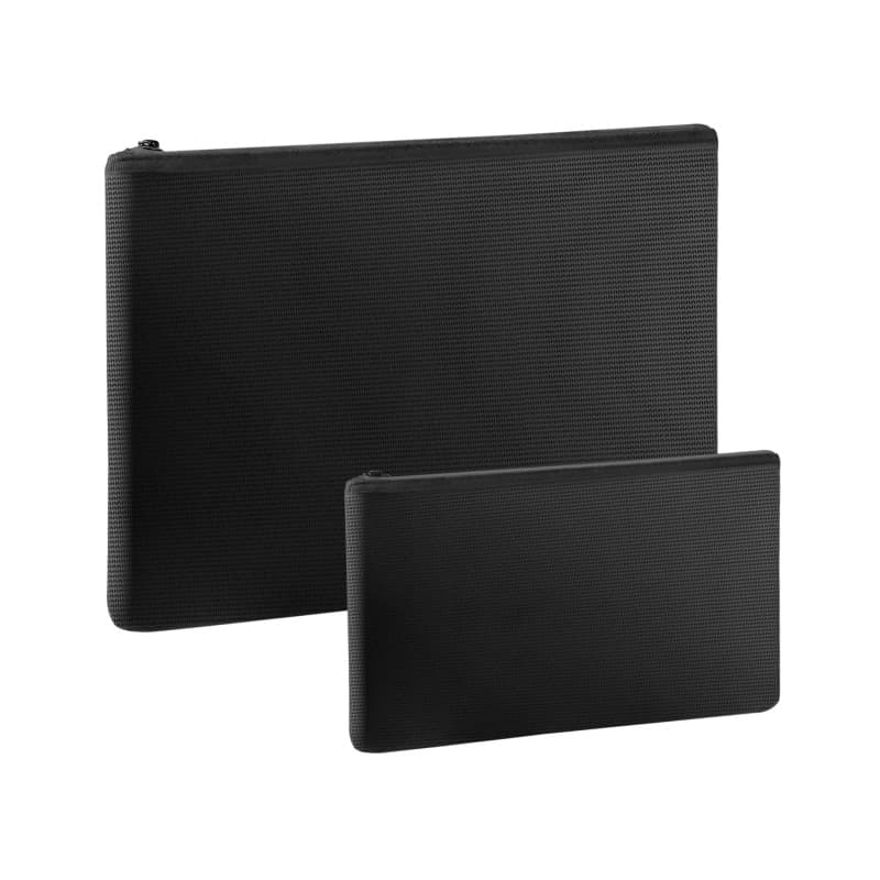 QWORK® Lot de 2 Pochettes Anti Feu et Eau, Sac Étanche à Feu pour Protege Document A4, Passeport, Argent, Bijoux, Objets de Vale